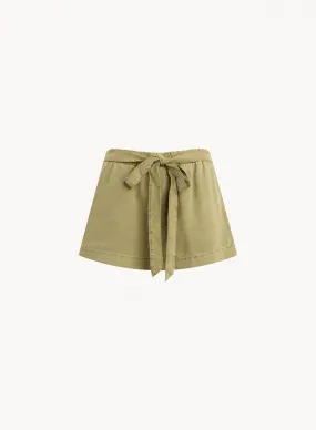 Tie Short - French Olive