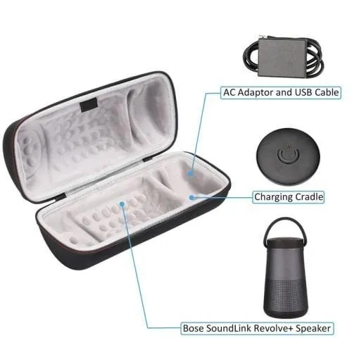 Travel Carry Case - BOSE SoundLink Revolve and Revolve II Portable Bluetooth Speaker