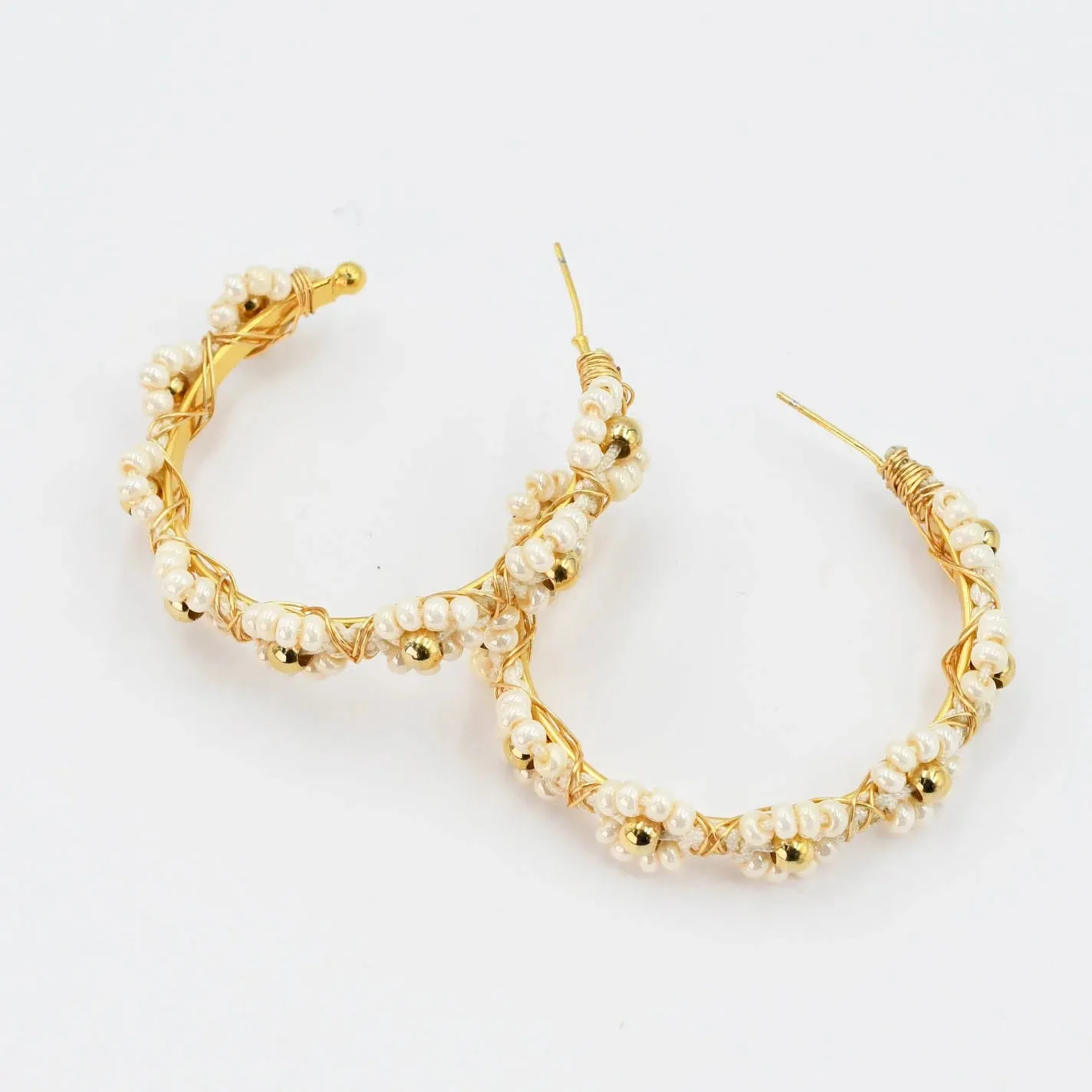 Treasure Jewels -Daisy Chain Hoops - 4 Colors - PREORDER