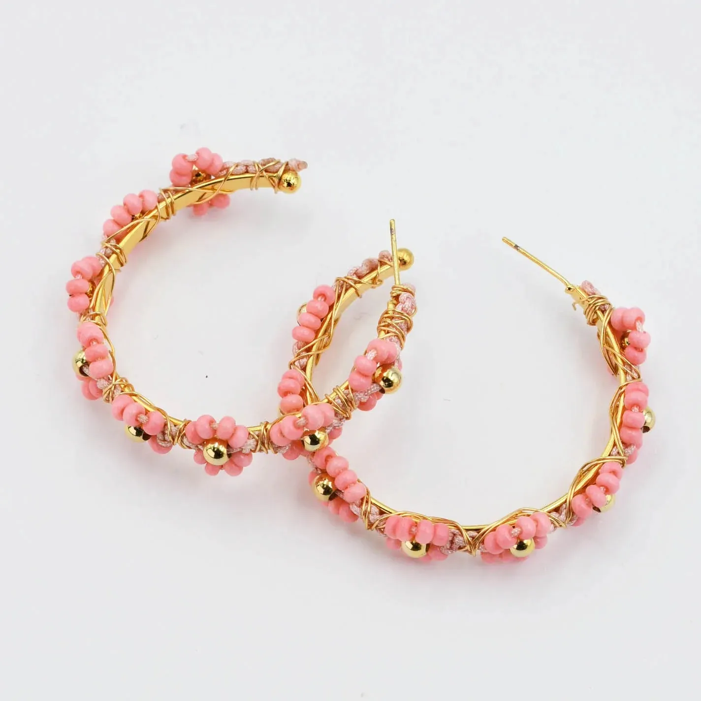 Treasure Jewels -Daisy Chain Hoops - 4 Colors - PREORDER