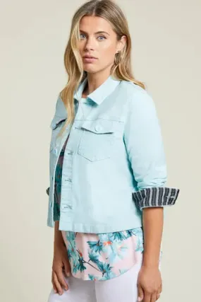 Tri 48770 Knit Denim Jacket