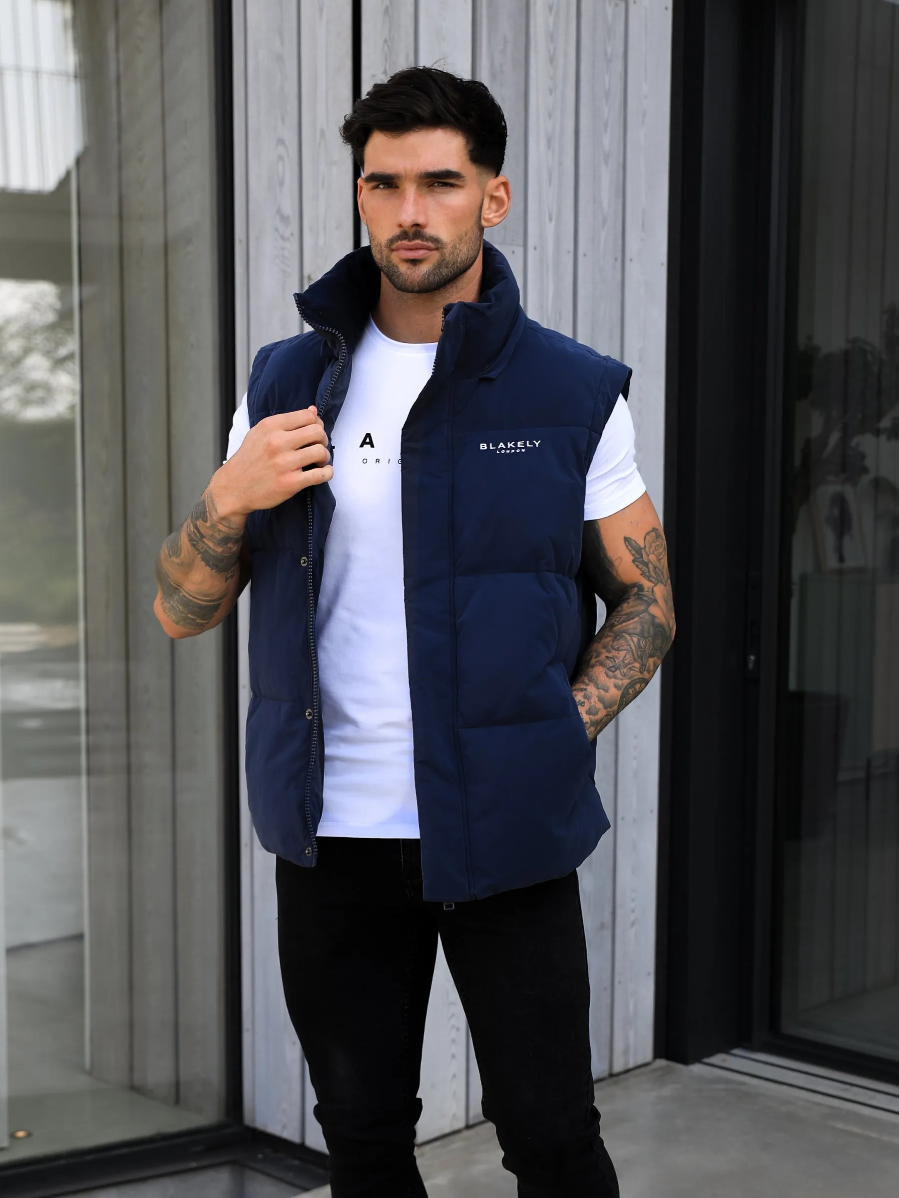 Ultimate Multiway Puffer Coat - Navy