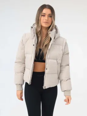 Ultimate Puffer Coat - Chalk