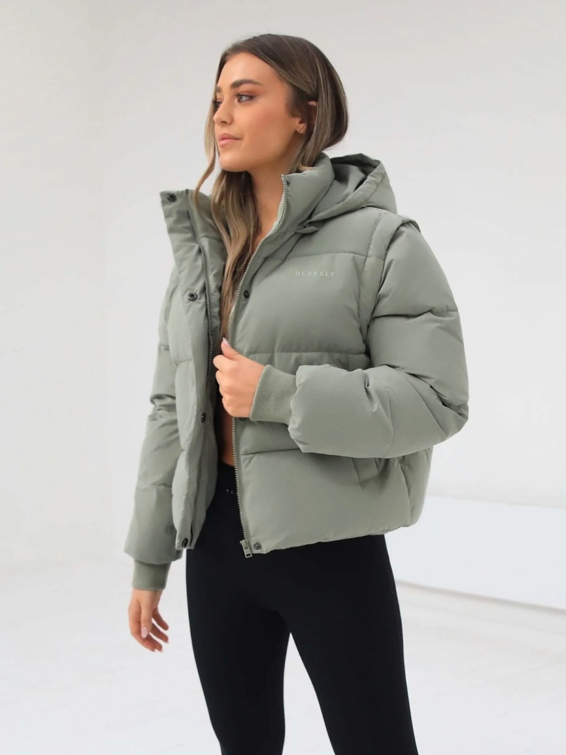 Ultimate Puffer Coat - Sage Green