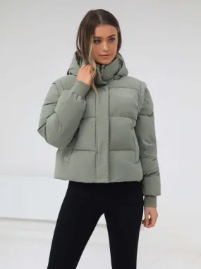 Ultimate Puffer Coat - Sage Green