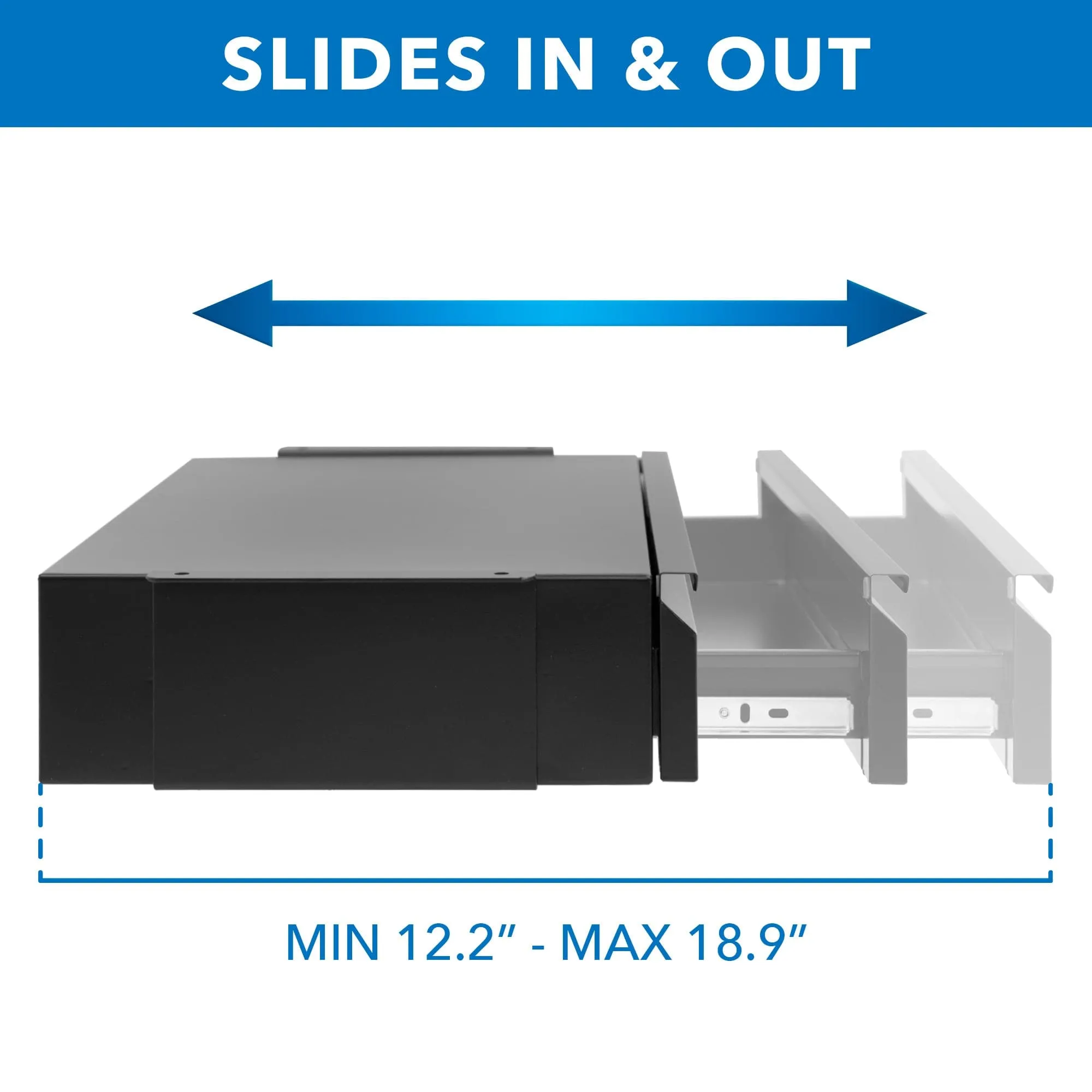 Under Desk Pull-Out Drawer Kit