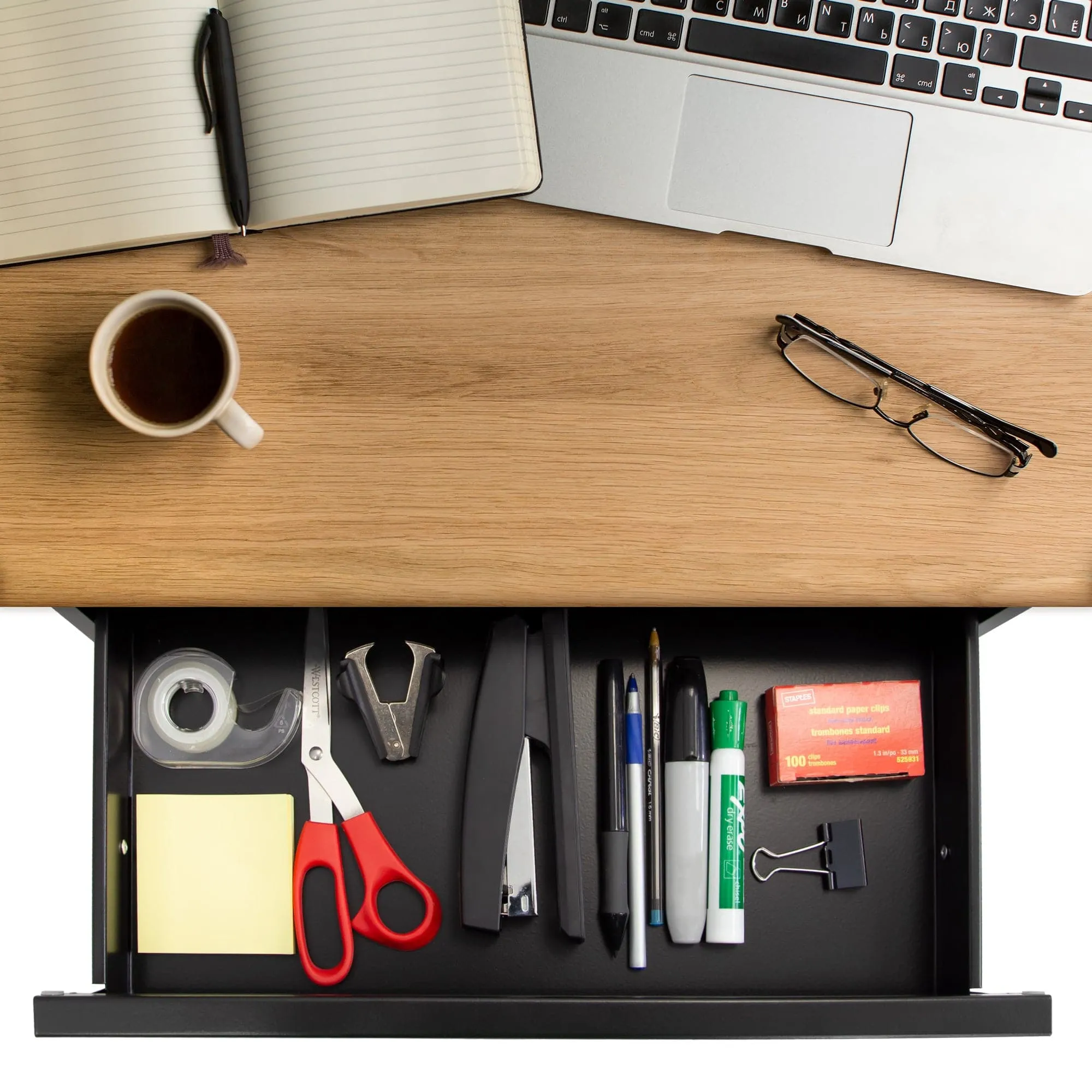 Under Desk Pull-Out Drawer Kit