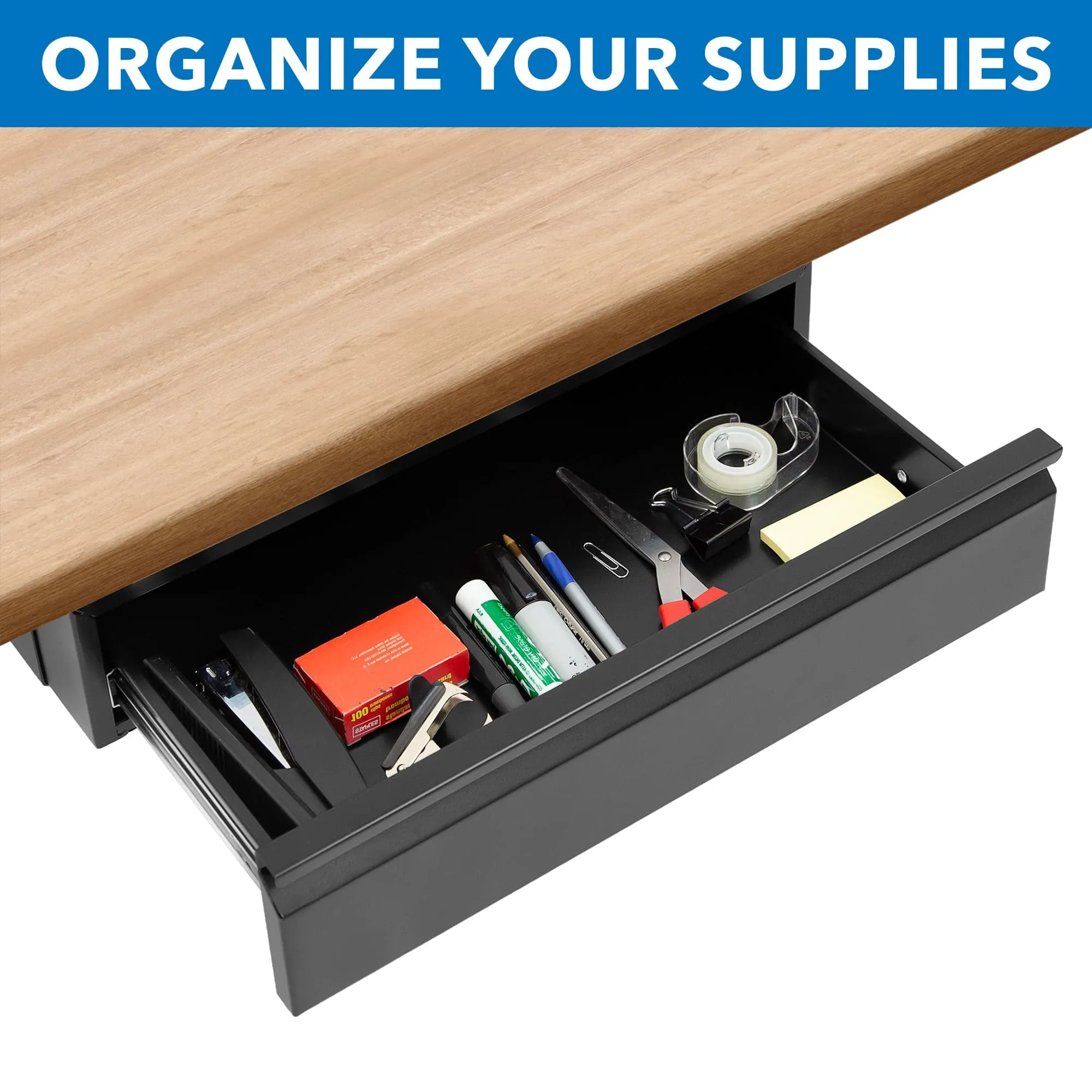 Under Desk Pull-Out Drawer Kit