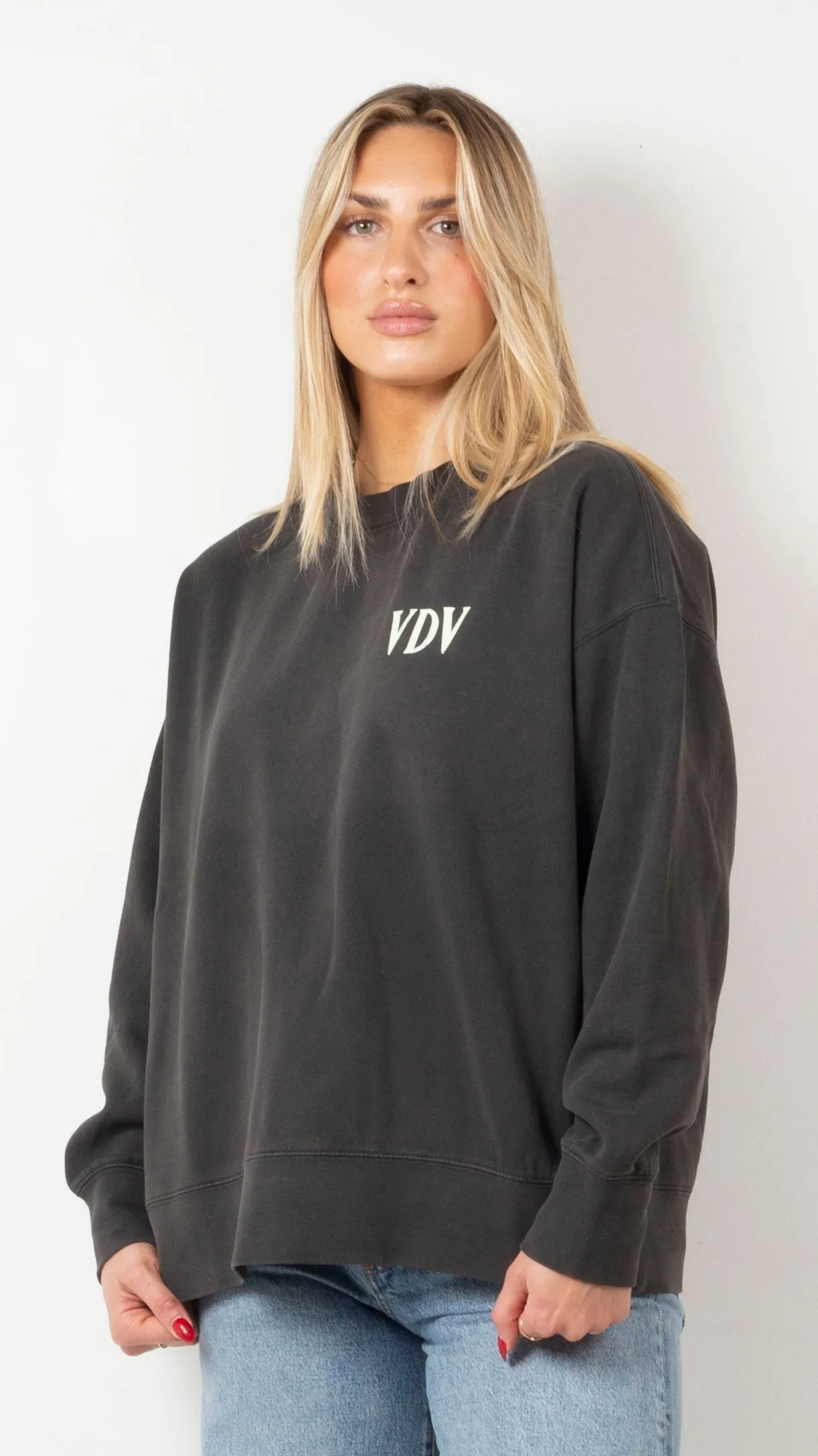 Wavy Van De Vort Crew - Black