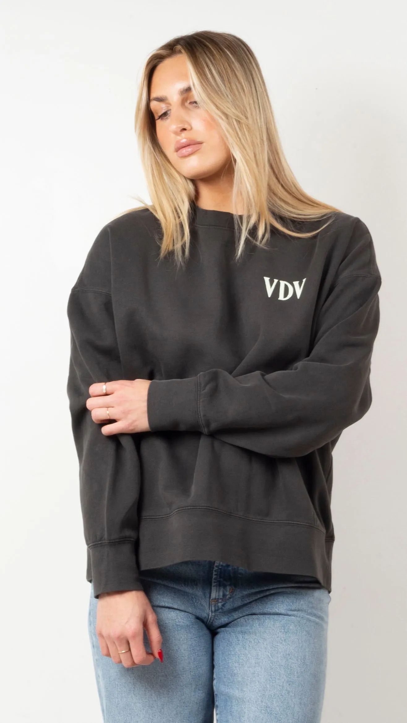 Wavy Van De Vort Crew - Black