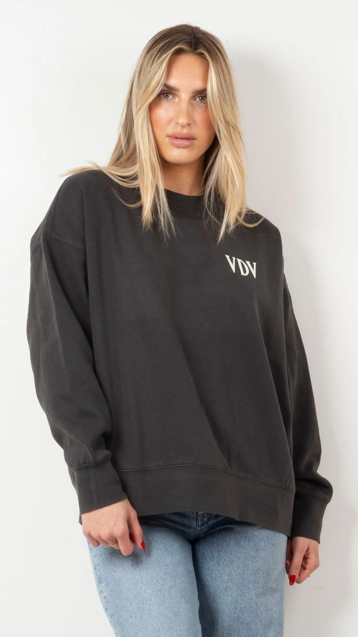 Wavy Van De Vort Crew - Black