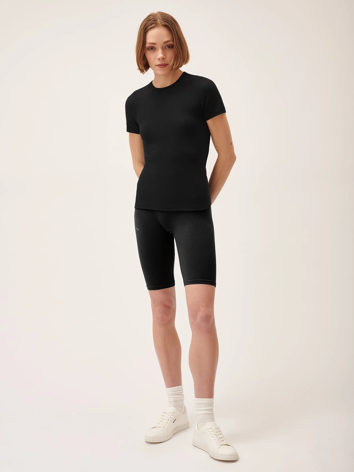 Women's 365 Lightweight Rib T-Shirt—black